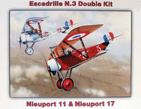 Escadrille N.3 Double Kit Nieuport 11 & Nieuport 17 Eduard 8072